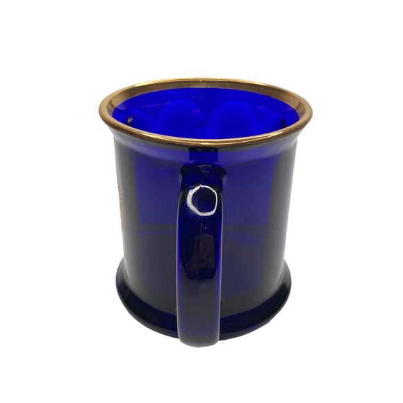 Ronald Reagan Vintage Cobalt Blue Coffee Mug + San Francisco Chronicles 6/4/2004 - Picture 7 of 15